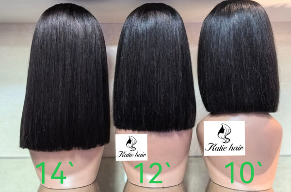 14A Virgin hair SDD 2*6 lace bob wig - Image 2