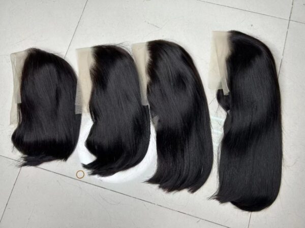 Remy hair 13*4 full Lace frontal bob wig raw brazilian