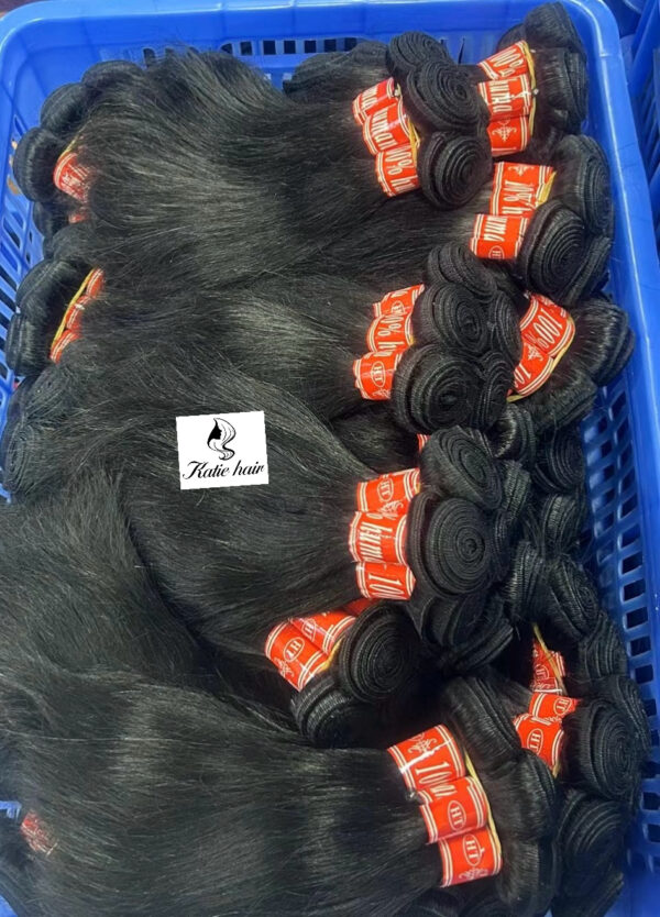 Remy hair cheap straight hair extensions 10inch 100%human hair - Image 2