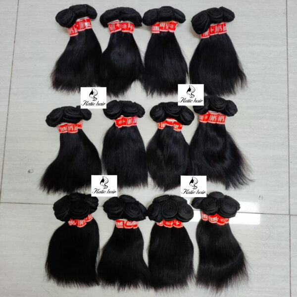 Remy hair cheap straight hair extensions 10inch 100%human hair