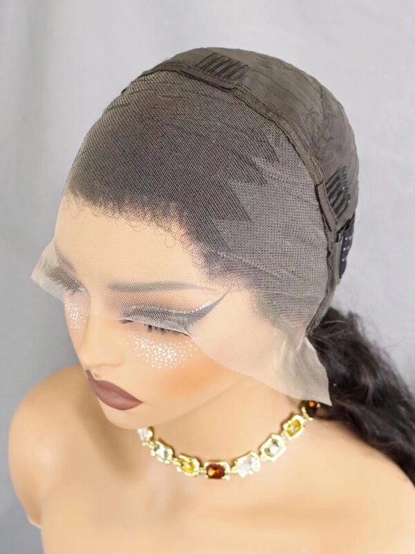 13*4 Glueless burmese curly Lace frontal wig - Image 5