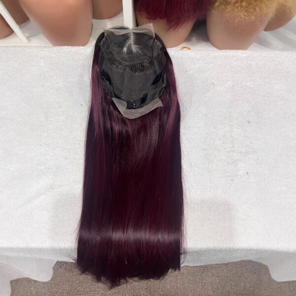 high quality straight 4*4 lace wig grade12A  22inches - Image 3