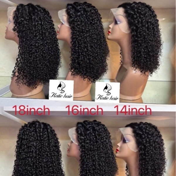 14A SDD pixie curls 13*4 full frontal wig - Image 3