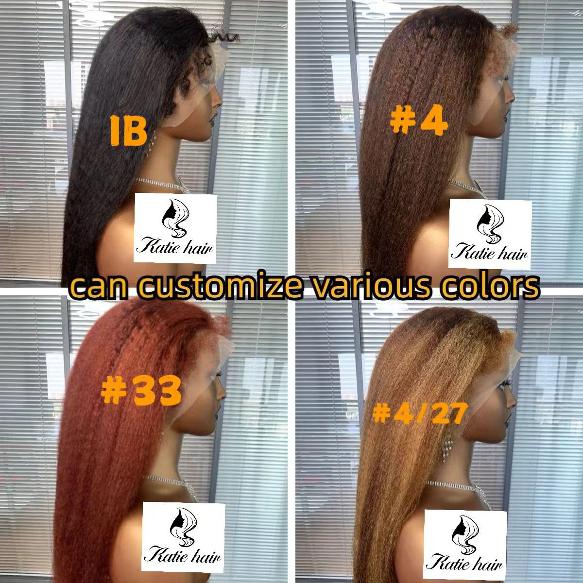 Hot sale kinky straight color hair high density raw brzilian ,peruvian