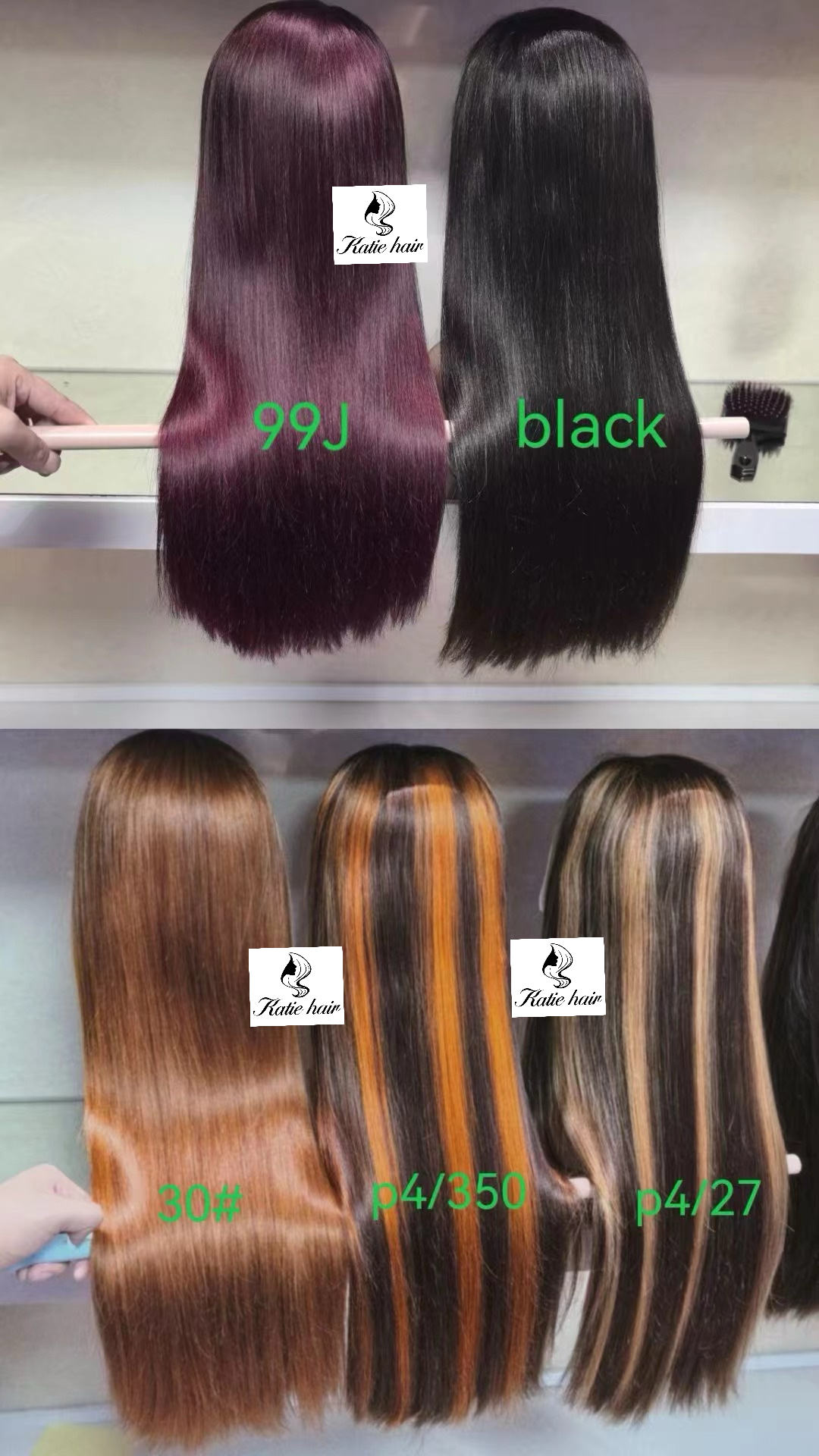 14A Super double drawn vietnam hair Lace frontal wig origial hair