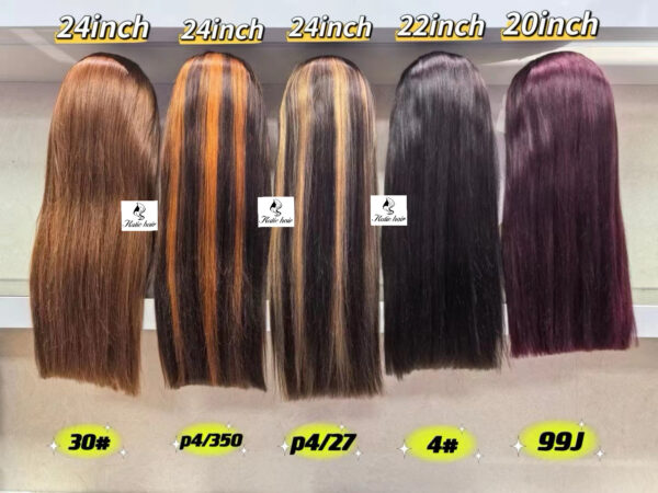 14A Super double drawn vietnam hair Lace frontal wig origial hair - Image 2