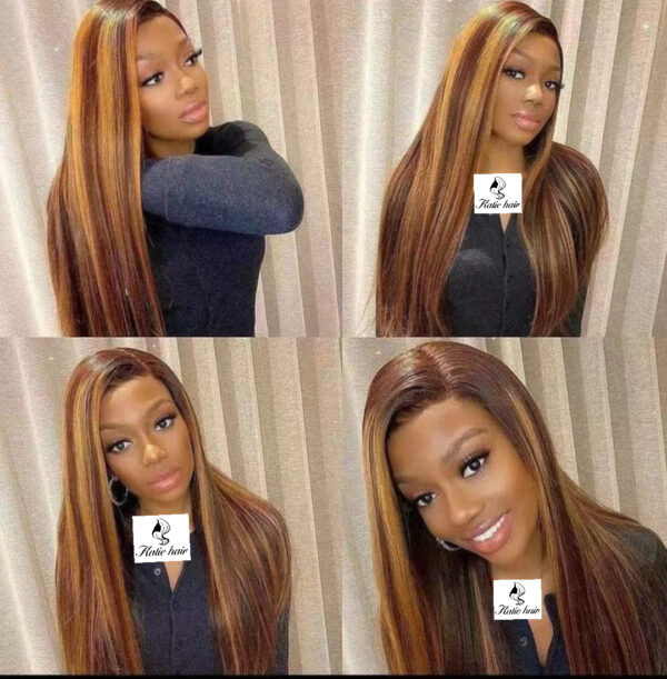 Grade13A Virgin hair 4/27 piano hair bundle original 100% - Image 4