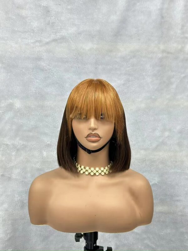 3*1 double drawn fringe wig 10 inch - Image 4