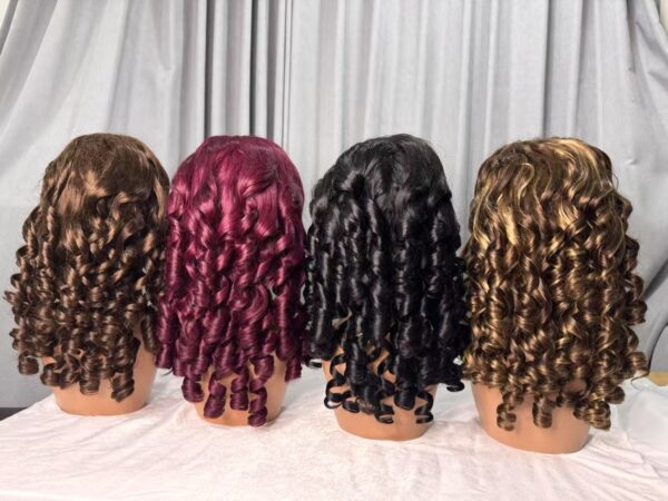 5*5 spring curly closure wig high quality - Image 3