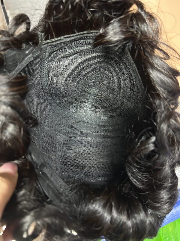 BIG SALE Short fumi fringe wig 100% human hairs - Image 2