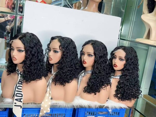 Glueless 5*5 SDD water curls closure wig - Image 3