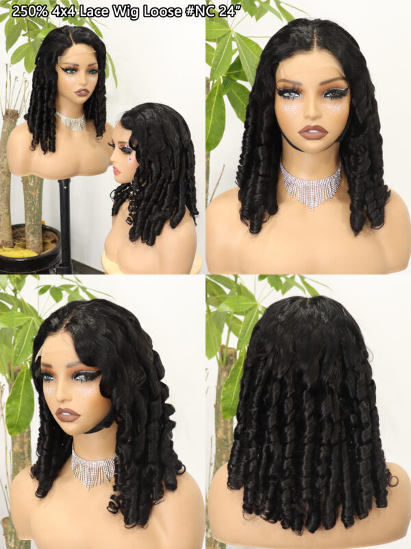 NC# 250% density Loose 4*4 Lace wig - Image 2