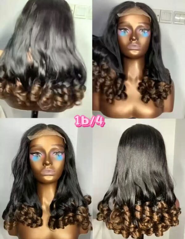 Double drawn 5*5 fumi loose closure wig - Image 2