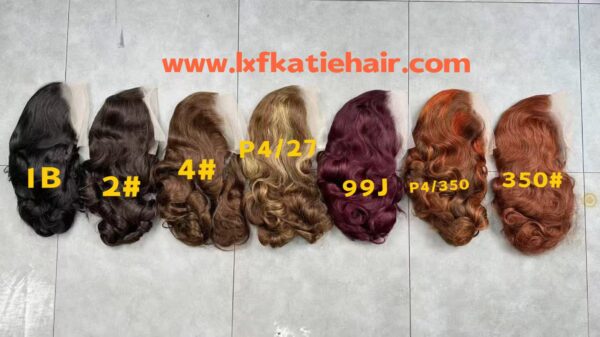 high density high quality Super double drawn 5*5 closure loose body wig - Image 2