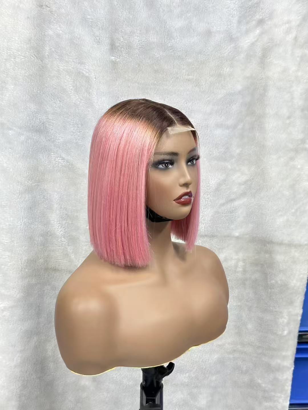 SDD bone straight 2*6 closure wig 10inch